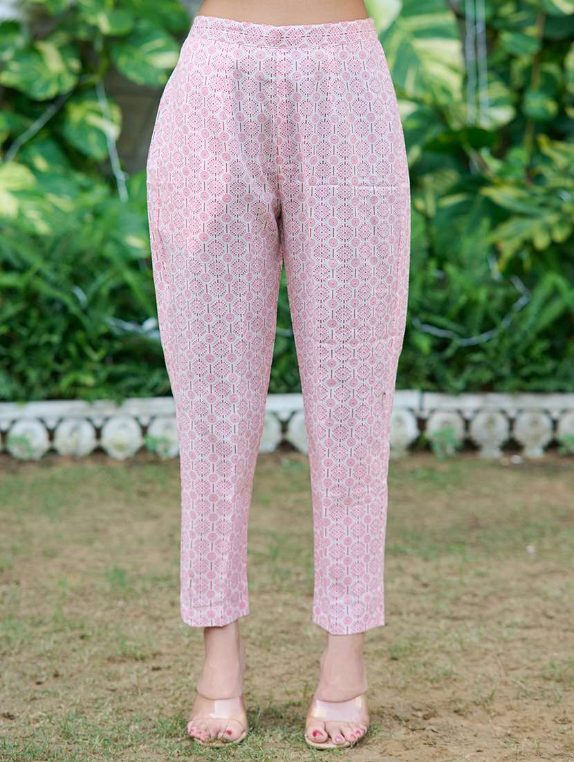 women printed three quarter sleeve kurta pant with dupatta set - 22454150 -  Standard Image - 4