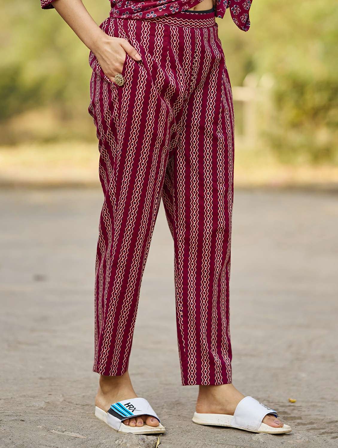 women printed three quarter sleeve kurta pant with dupatta set - 22454201 -  Standard Image - 4