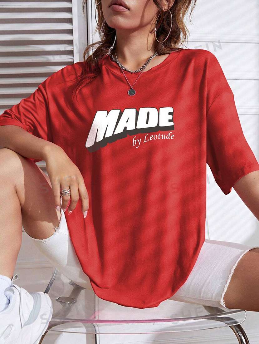 women printed short sleeve t-shirt - 22454921 -  Standard Image - 1