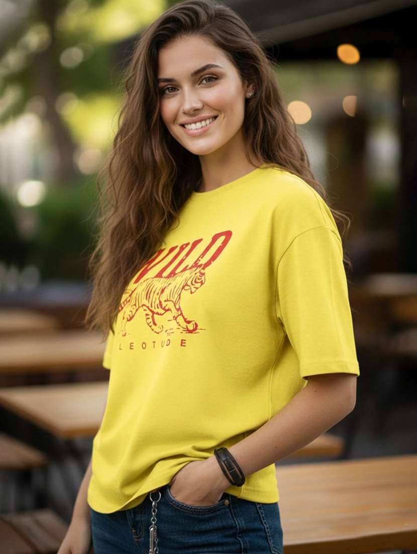 women printed short sleeve t-shirt - 22454931 -  Standard Image - 1