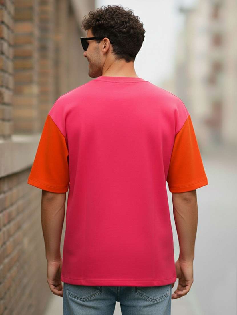 pack of 2 men printed round neck polyester multicolor t-shirt - 22455011 -  Standard Image - 4