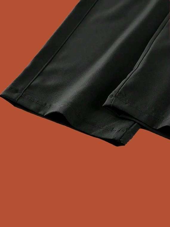 men solid high rise regular fit cargo  - 22455518 -  Standard Image - 4