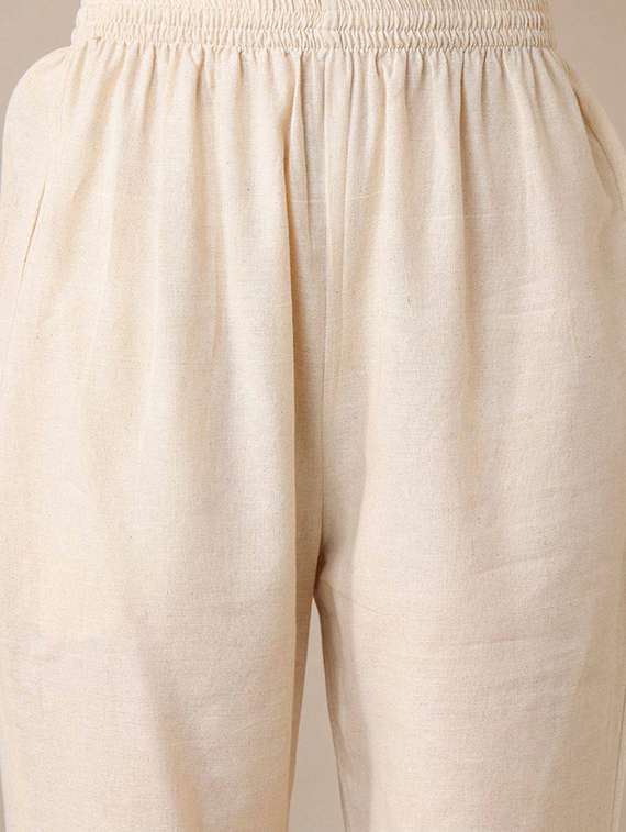 women off white co-ord set - 22455554 -  Standard Image - 4