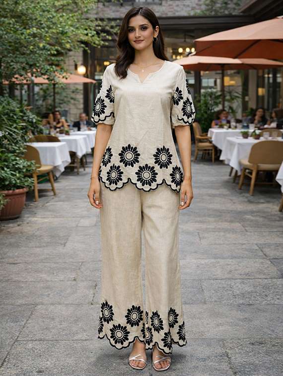 women white co-ord set - 22455563 -  Standard Image - 1
