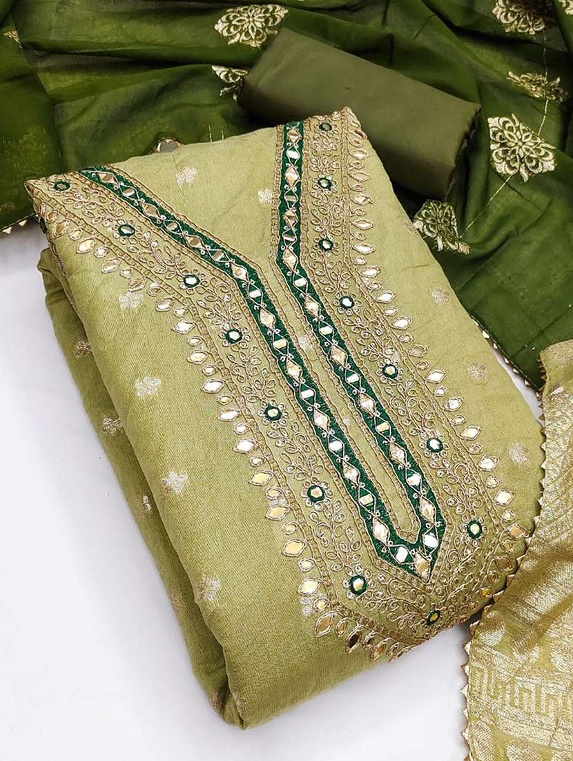women self design unstitched suit set - 22456134 -  Standard Image - 1