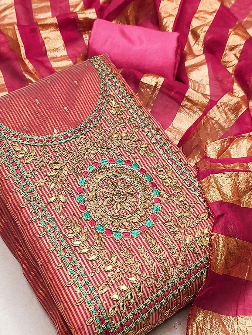 women self design unstitched suit set - 22456145 -  Standard Image - 1