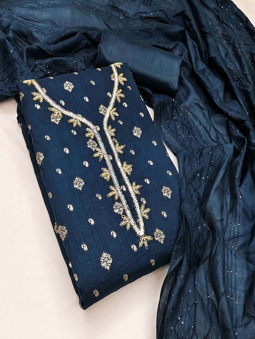 women self design unstitched suit set - 22456164 -  Standard Image - 1