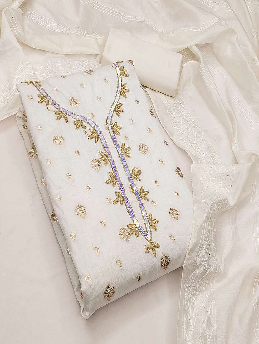 women self design unstitched suit set - 22456165 -  Standard Image - 1
