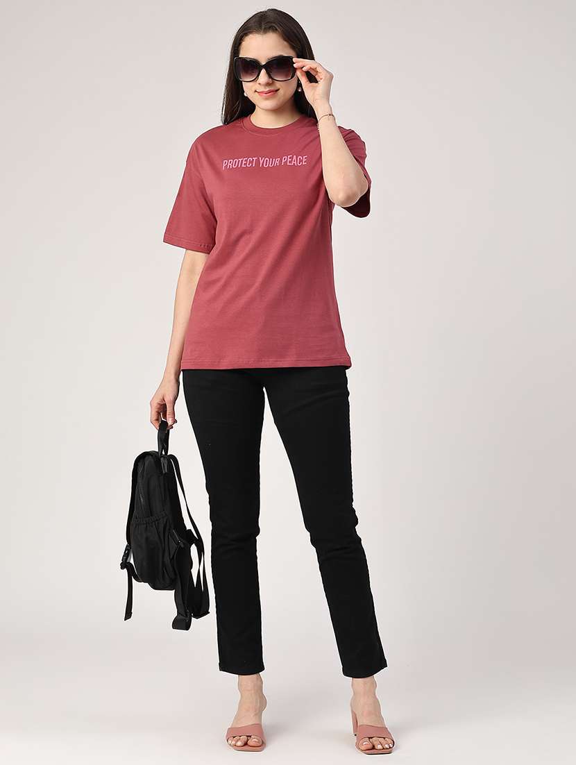 Women Printed Short Sleeve T-shirt - 22456425 -  Standard Image - 4