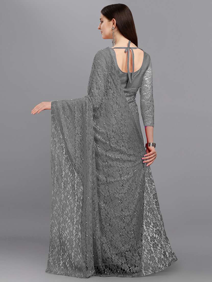 women self design embellished saree with blouse - 22456455 -  Standard Image - 1