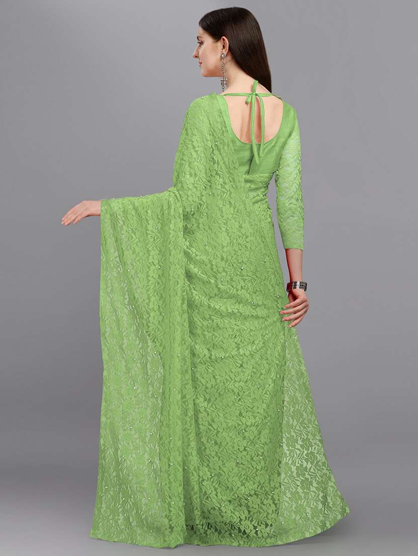 Women Self Design Embellished Saree With Blouse - 22456456 -  Standard Image - 1
