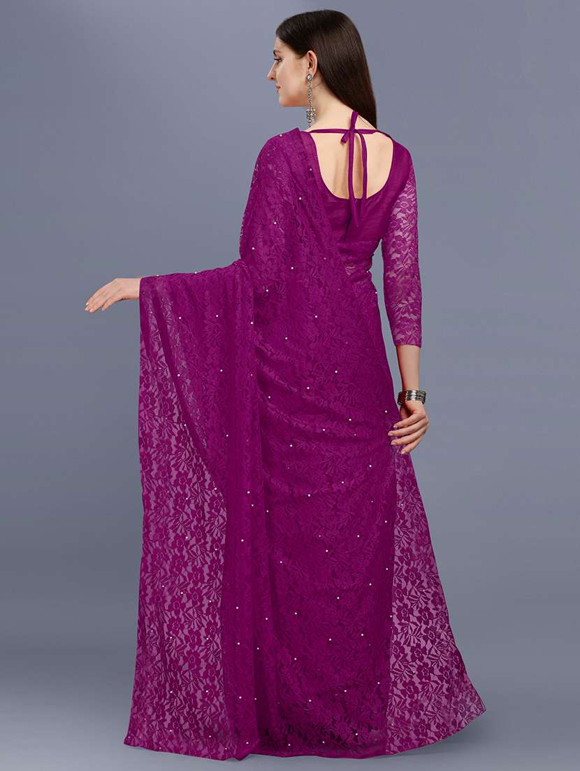 women self design embellished saree with blouse - 22456466 -  Standard Image - 1