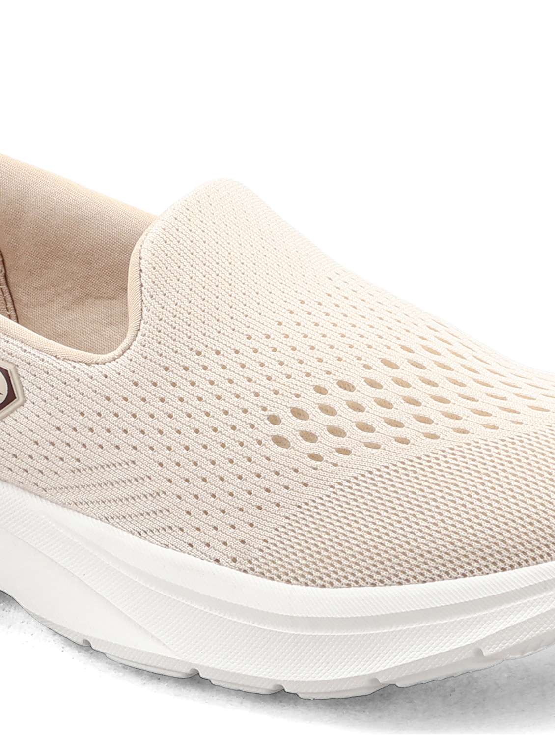women beige slip on casual shoe - 22456505 -  Standard Image - 4
