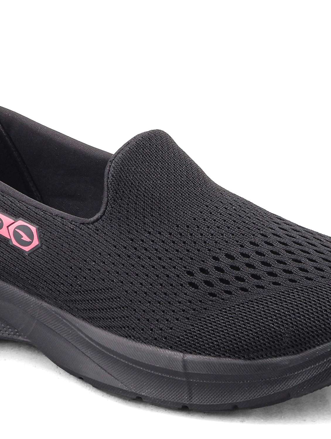 women black slip on casual shoe - 22456506 -  Standard Image - 4