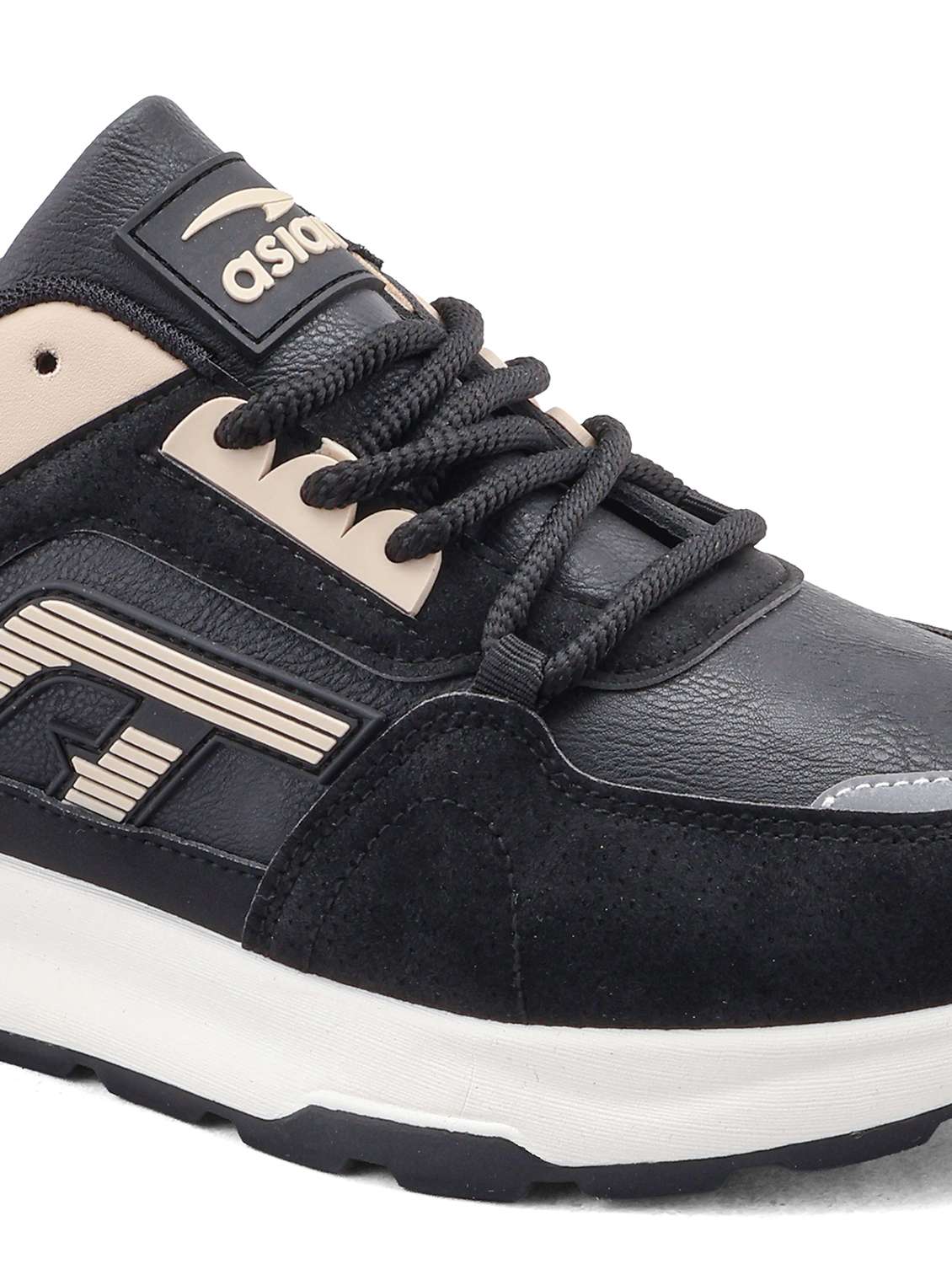 men black lace up sneaker - 22456517 -  Standard Image - 4