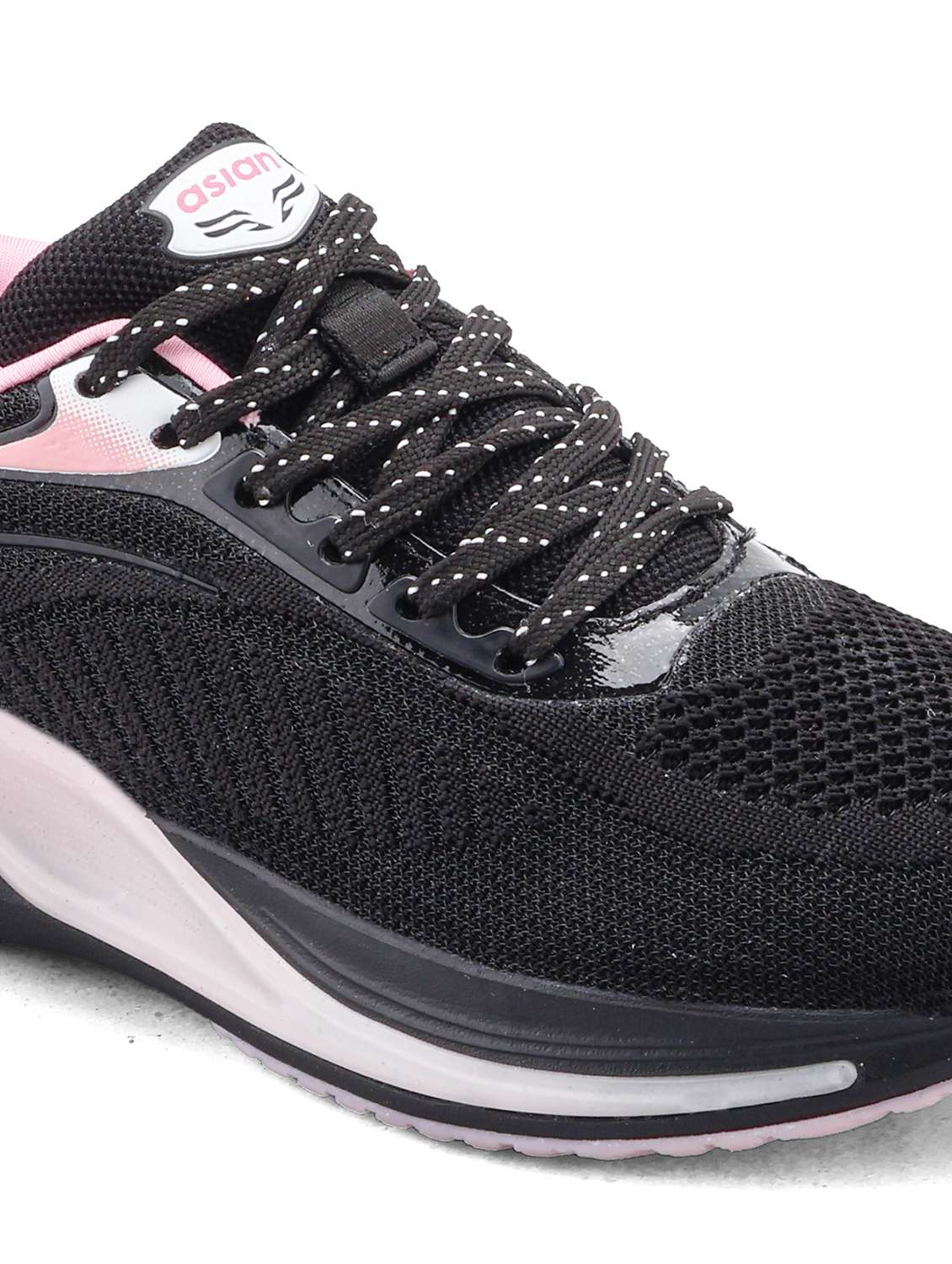 women black lace-up sports shoe - 22456527 -  Standard Image - 4