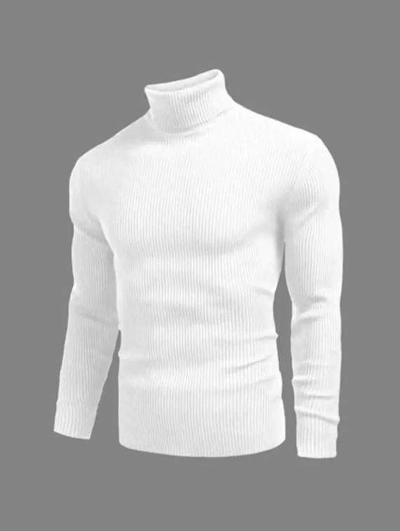 men solid white cotton blend plain t-shirt - 22456567 -  Standard Image - 1
