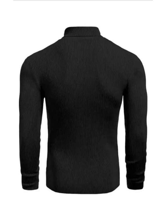 men solid  black cotton blend plain t-shirt - 22456568 -  Standard Image - 1