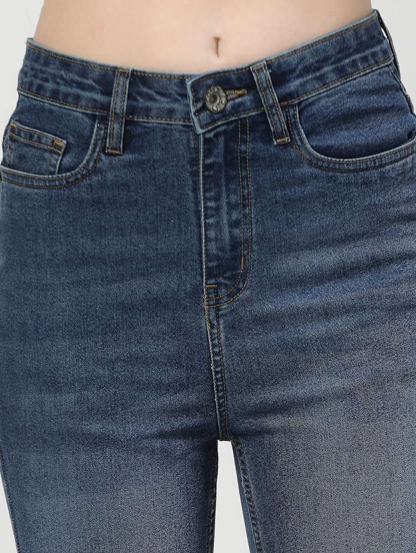 women  blue denim jeans - 22456909 -  Standard Image - 1