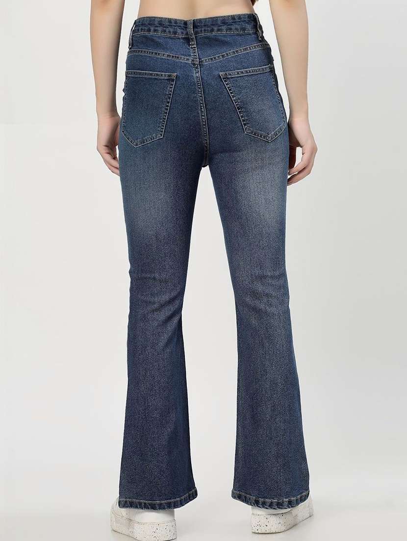 women  blue denim jeans - 22456909 -  Standard Image - 4