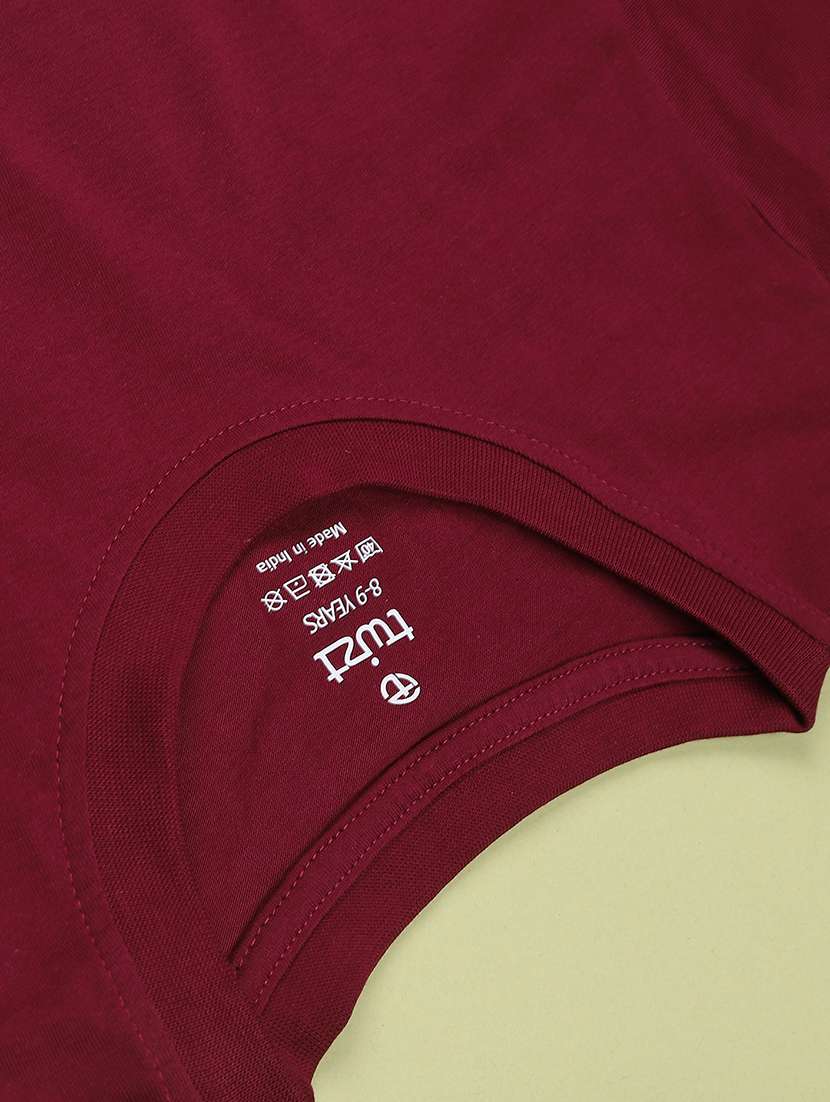 boys colourblocked round neck t-shirt - 22456945 -  Standard Image - 4
