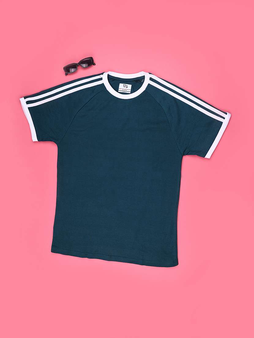 boys tapered round neck short sleeves t-shirt - 22456947 -  Standard Image - 1