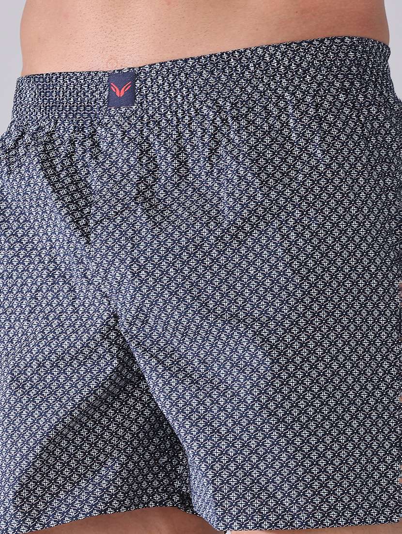 men printed mid rise regular fit boxers - 22456972 -  Standard Image - 1