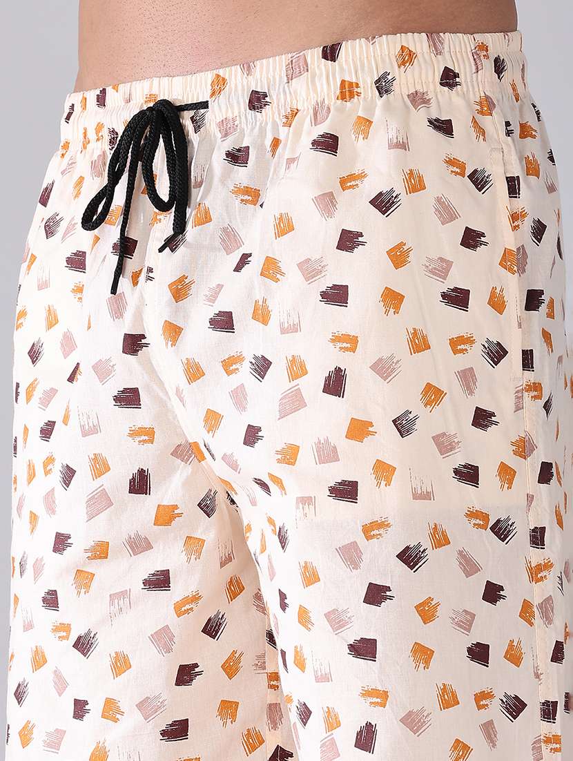 men printed mid rise regular fit shorts - 22457089 -  Standard Image - 1