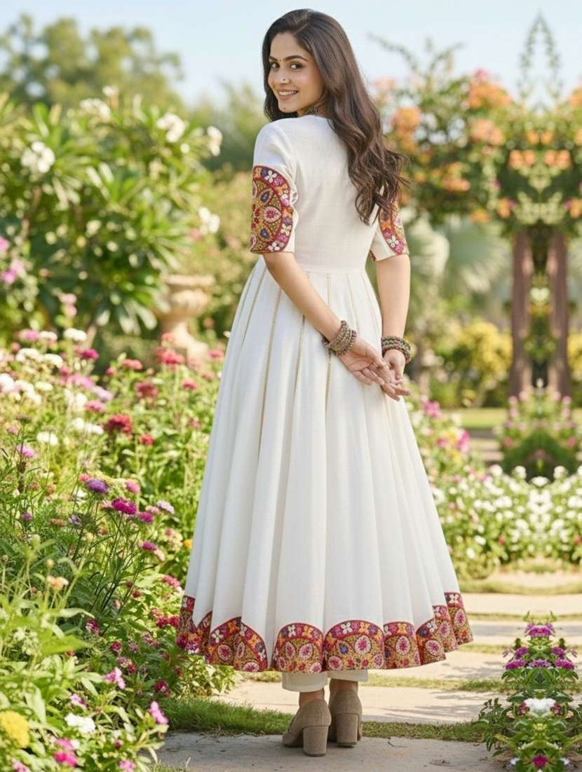 women white top pants set - 22457270 -  Standard Image - 4