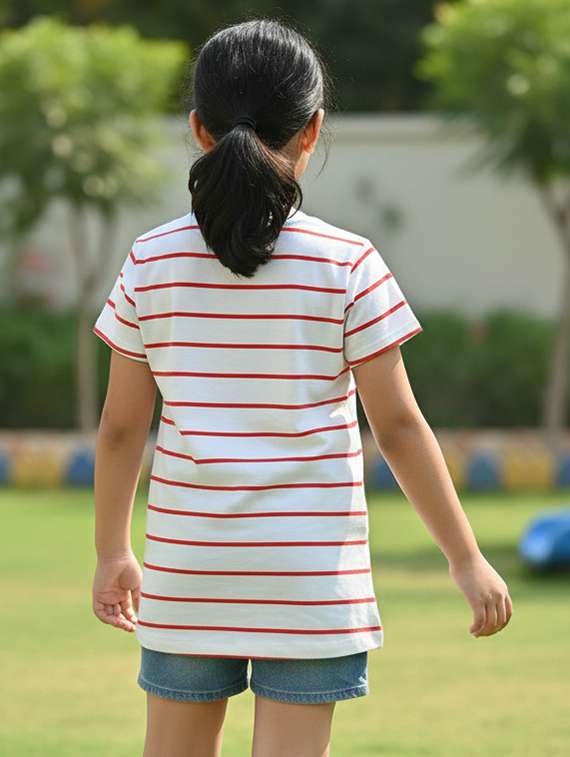 girls white cotton tops top - 22457677 -  Standard Image - 1