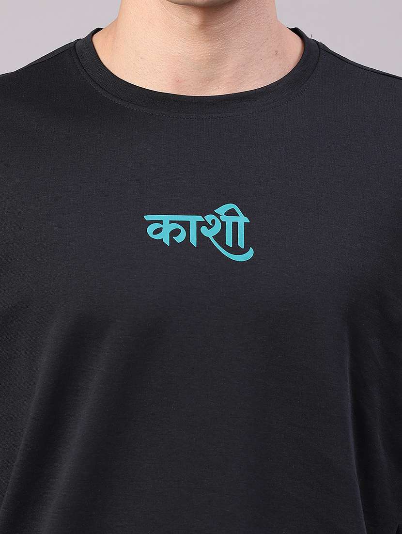 men printed short sleeve oversized t-shirt - 22457740 -  Standard Image - 1