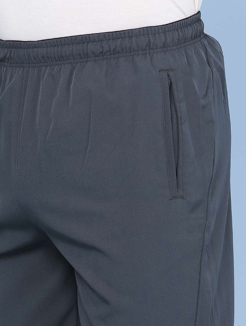 men solid mid rise regular fit sport shorts - 22457755 -  Standard Image - 1