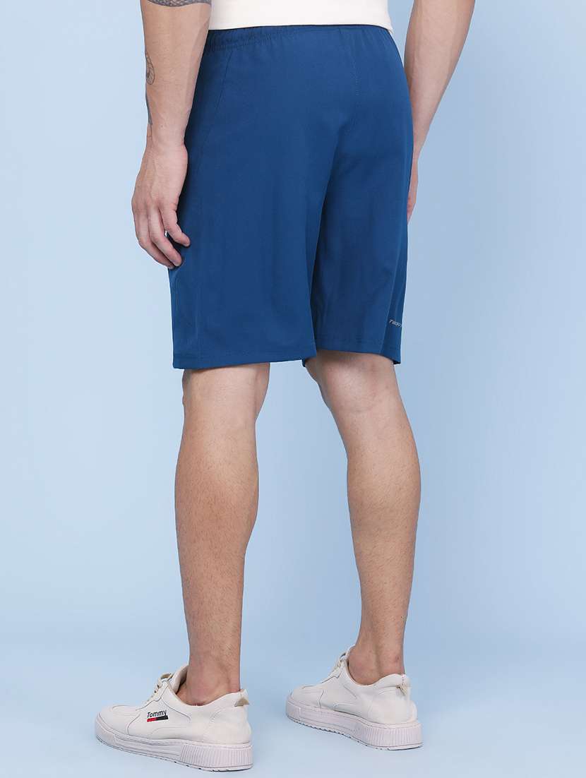 men solid mid rise regular fit sport shorts - 22457758 -  Standard Image - 4