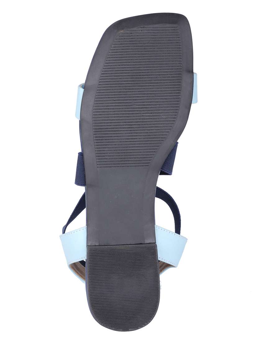 Women Solid Ankle Strap Flat Sandal - 22458022 -  Standard Image - 4