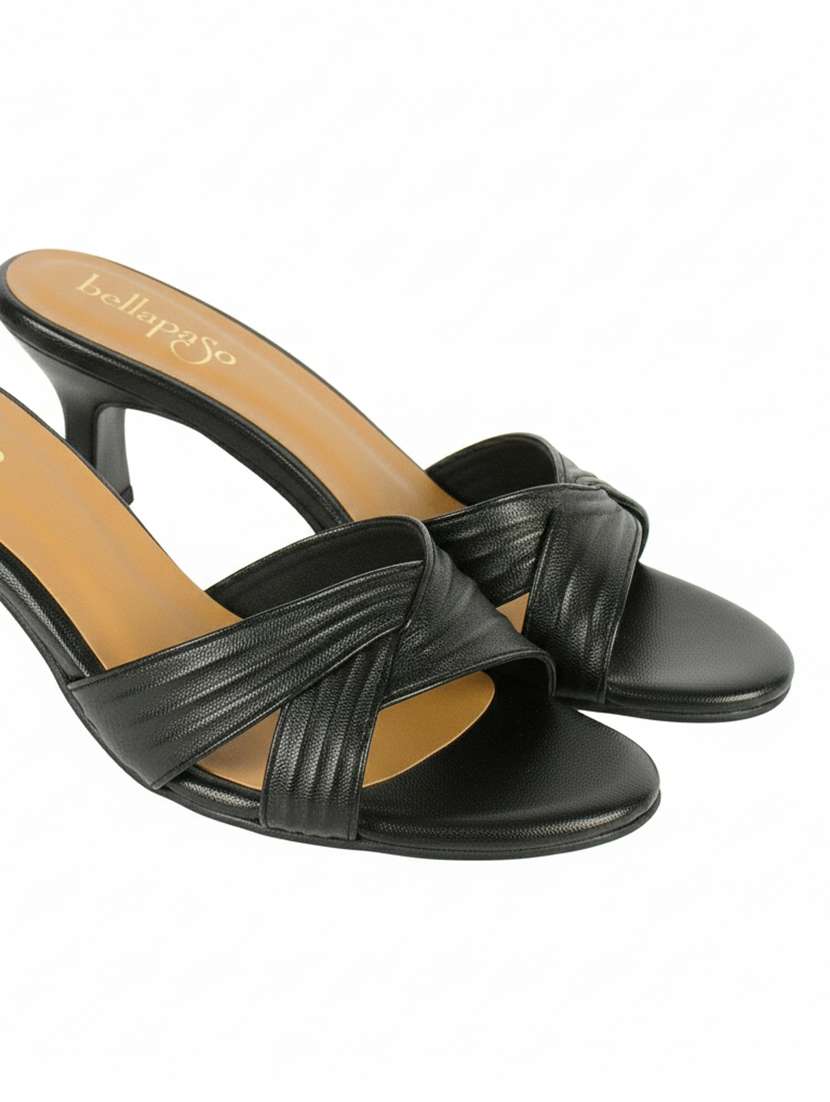 women solid slip on sandal - 22458042 -  Standard Image - 4