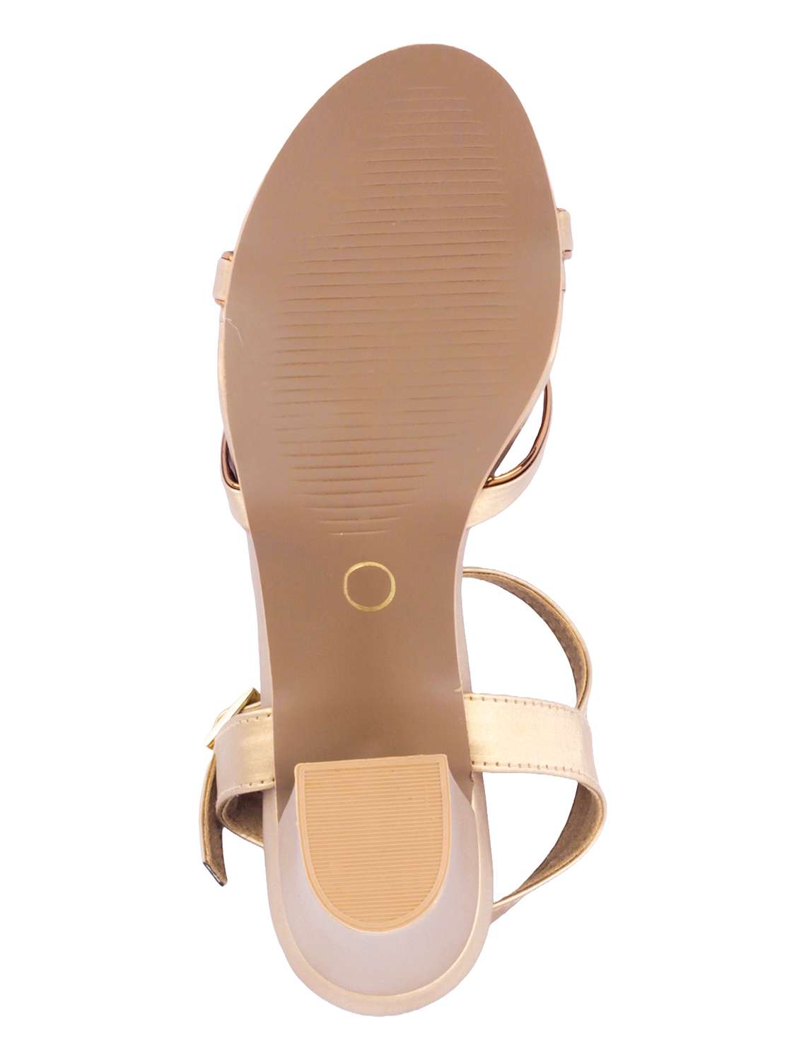women bella passo gold block heeled sandals - 22458051 -  Standard Image - 4