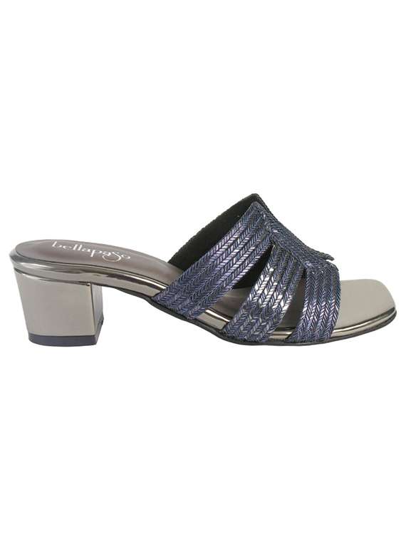 women textured slip on sandal - 22458059 -  Standard Image - 1