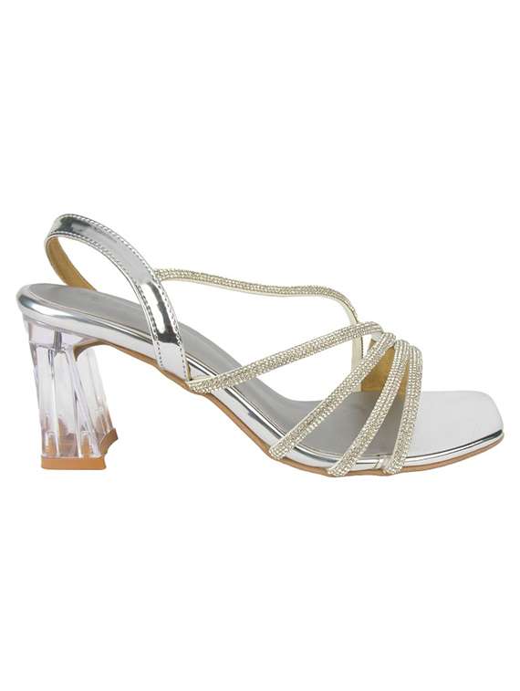 women embellished back strap sandal - 22458060 -  Standard Image - 1