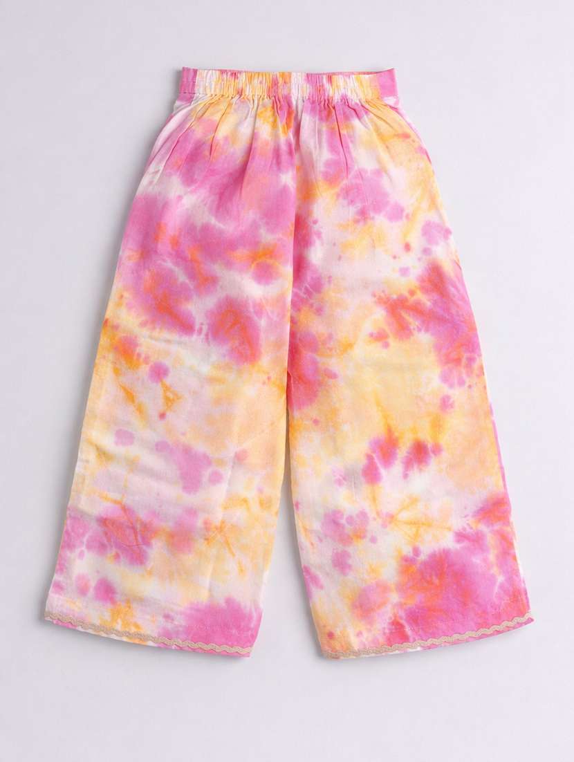 girl pink rayon a-line dress - 22458072 -  Standard Image - 4