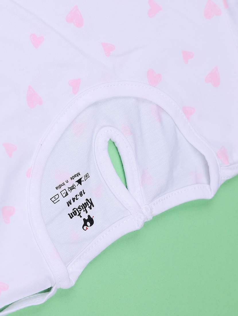 Kids Printed Long Sleeves Top And Dungaree Set - 22458382 -  Standard Image - 4