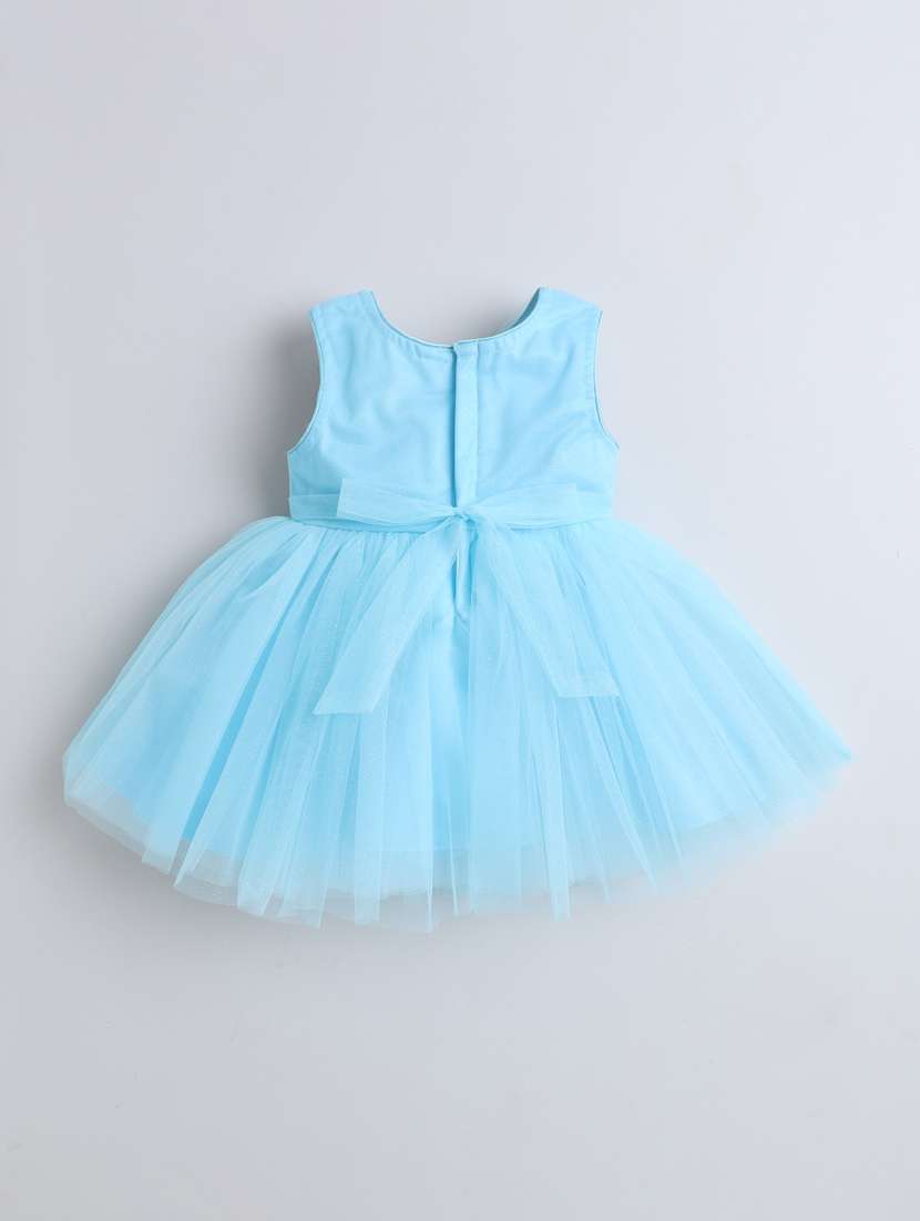 girls light blue polyester null kurtas & kurta set - 22458663 -  Standard Image - 1