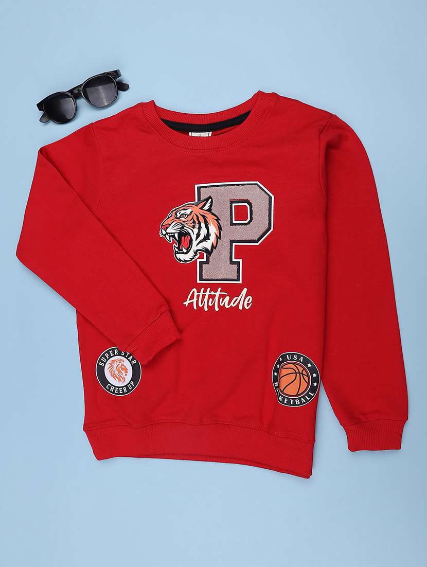 Boys Printed Long Sleeves Sweatshirt - 22459733 -  Standard Image - 1