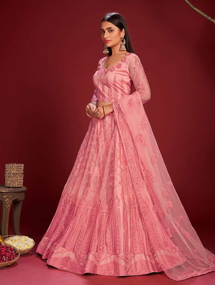 women solid with work semi stitched suit set - 22459929 -  Standard Image - 1