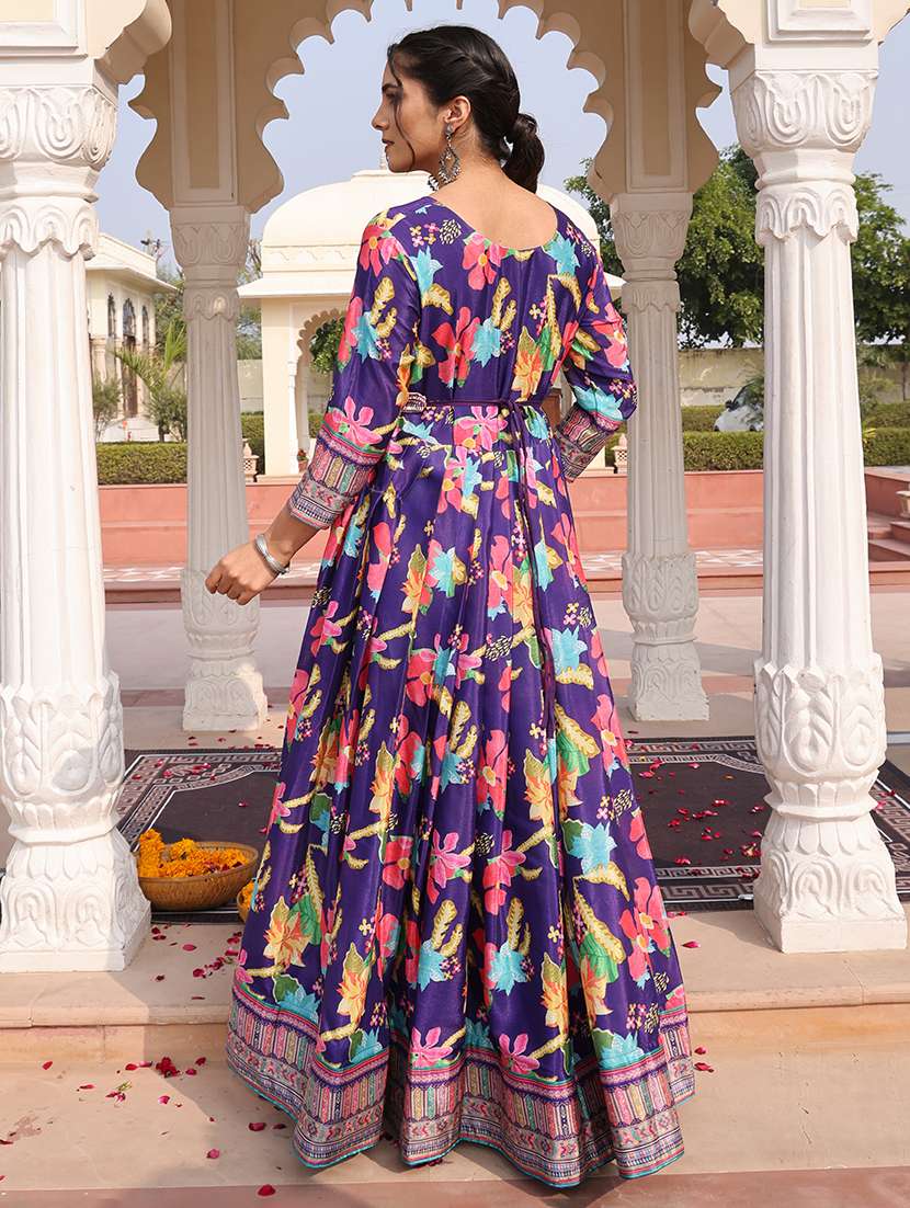 Women Printed Unstitched Suit - 22460003 -  Standard Image - 4