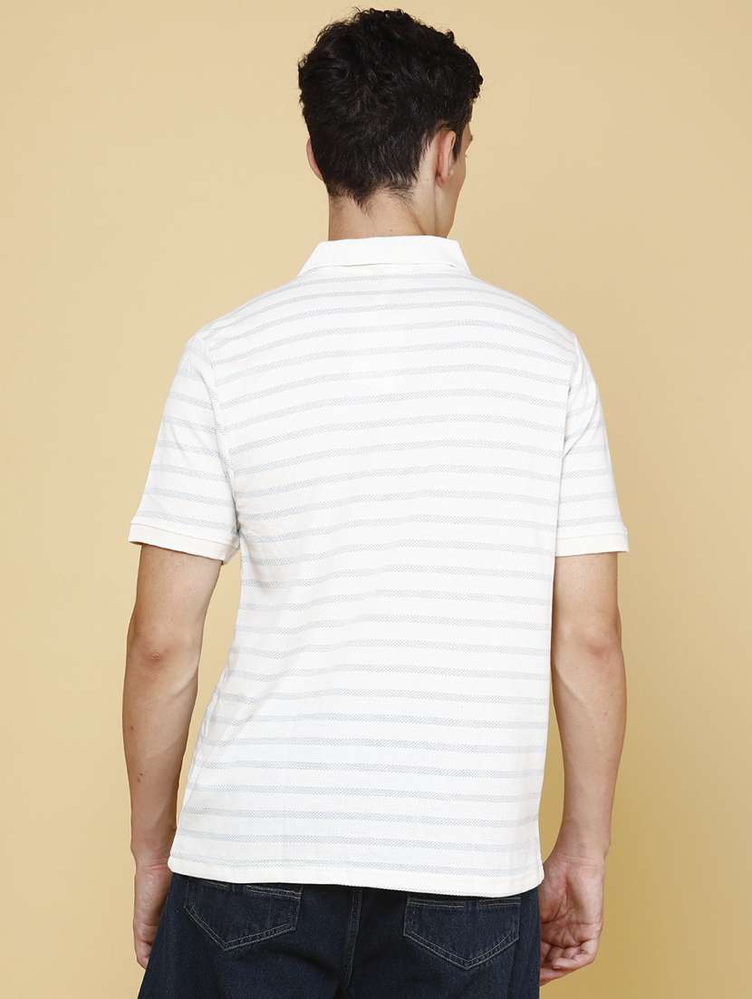 men self design short sleeves polo t-shirt - 22460208 -  Standard Image - 4