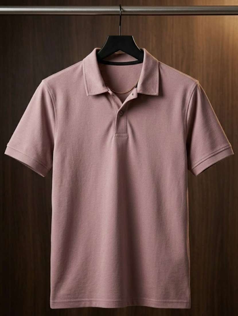 men solid short sleeve regular fit polo t-shirt - 22460630 -  Standard Image - 4