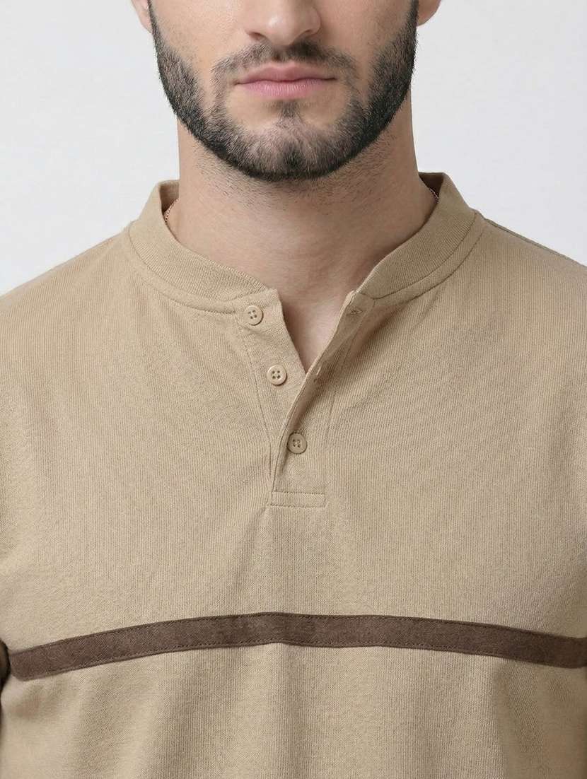 men solid short sleeve regular fit t-shirt - 22460758 -  Standard Image - 1