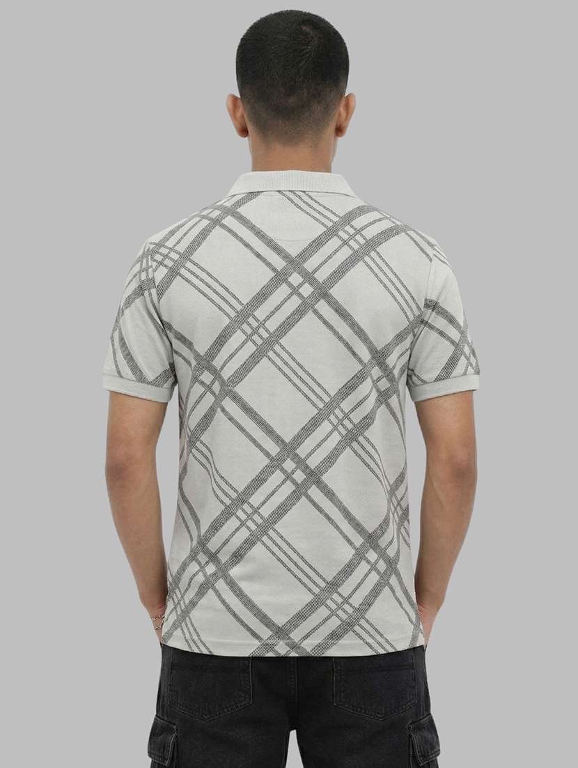 men printed short sleeve regular fit polo t-shirt - 22460831 -  Standard Image - 4