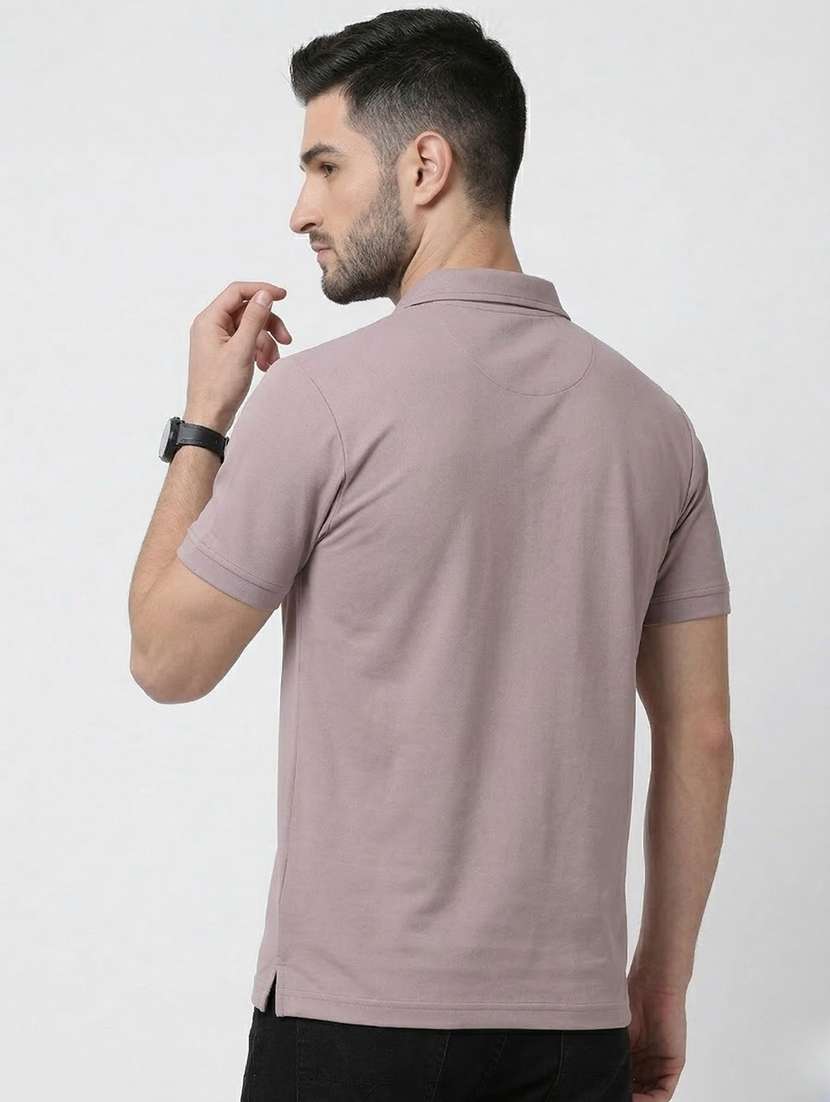 men printed short sleeve regular fit polo t-shirt - 22460859 -  Standard Image - 4