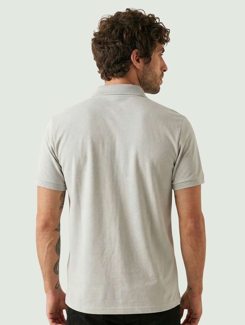 men printed short sleeve regular fit polo t-shirt - 22460860 -  Standard Image - 4